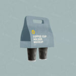 حاملة أكواب كرتون