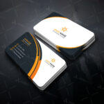 كرت مع نافر (بارز) زاوية دائرية